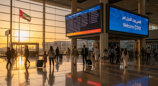 Dubai International Airport Reports Surge in Passenger Traffic in Early 2025