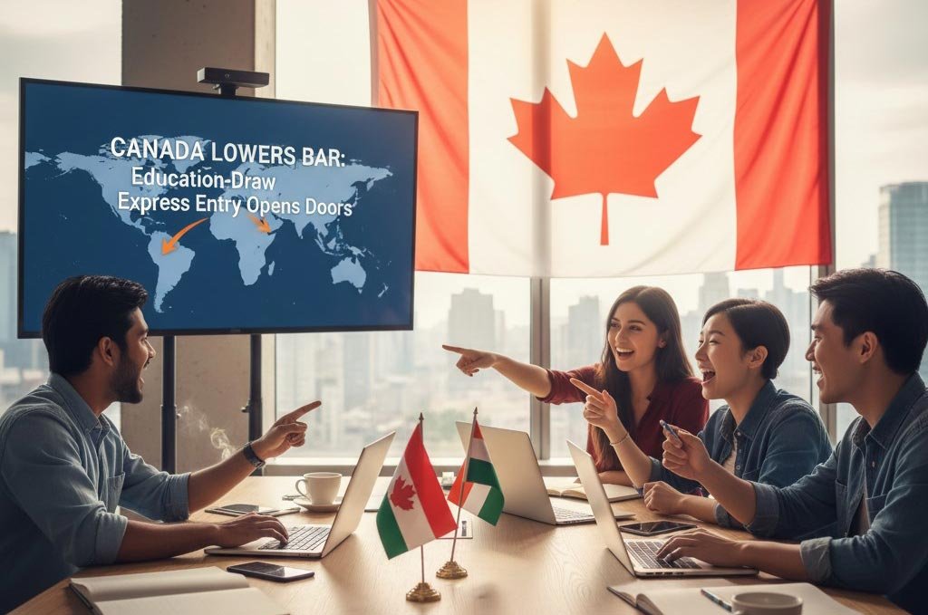 Canada Lowers Bar: Education-Draw Express Entry Opens Doors