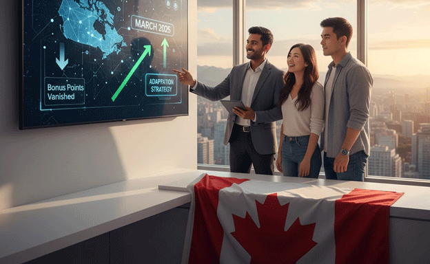 When the Bonus Points Vanished: How We Helped a Client Adapt to Canada’s March 2025 Express Entry Rule Change