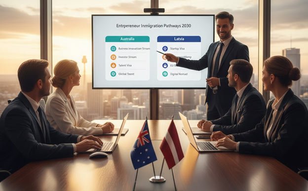 Top Immigration Pathways for Entrepreneurs in Australia and Latvia